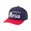 Puma Merica Script Snapback Cap Golf Hat -Outlet Golf Rangefinders Store 02331401