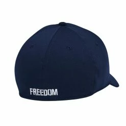 Under Armour Men's UA Freedom Blitzing Hat -Outlet Golf Rangefinders Store 1362236 408 back mens golf hat