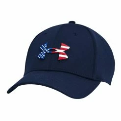 Under Armour Men's UA Freedom Blitzing Hat -Outlet Golf Rangefinders Store 1362236 408 mens golf hat