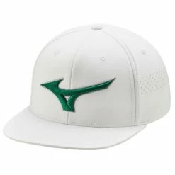 Mizuno Tour Flat Snapback Hat -Outlet Golf Rangefinders Store 2021 20mizuno 20flat 20snapback 20hat 20white 20green