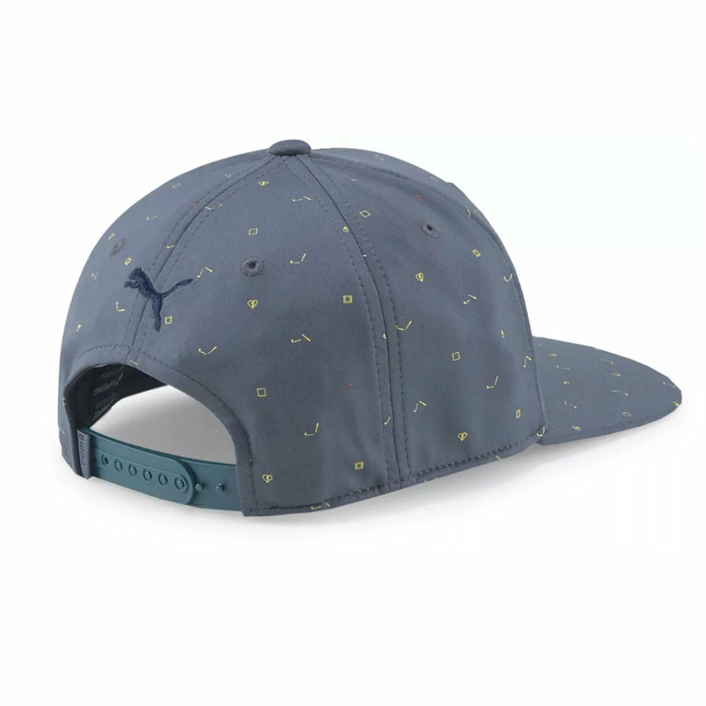 Puma Mens H8 Golf P Snapback Golf Hat 3 Puma Mens H8 Golf P Snapback Golf Hat - Image 2