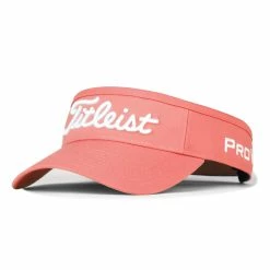 Titleist Tour Performance Visor 2023 -Outlet Golf Rangefinders Store 2022 tour performance visor coral white