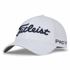 Titleist Tour Elite Fitted Hat 2023 -Outlet Golf Rangefinders Store 2023 titleist tour elite hat white navy
