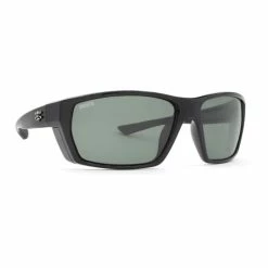 Calcutta Outdoors Calico Fishing Sunglasses Shiny Black Frame Gray Lens