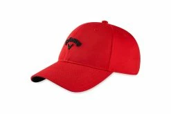 Callaway Men's Stretch Fitted Golf Hat -Outlet Golf Rangefinders Store 5220139 hw cg stretch fitted red black l xl left 20 5b1 5d