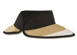 Callaway Women's Allure Golf Visor 2023 -Outlet Golf Rangefinders Store 5221133 hw cg womens allure visor black neutral white back 2123