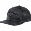 Callaway Men's Riviera Fitted Golf Hat (On-Sale) 1 Callaway Men's Riviera Fitted Golf Hat (On-Sale) -Outlet Golf Rangefinders Store 5222025 hw cg riviera black camo 22 front leftb