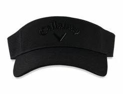 Callaway Men's Callaway Liquid Metal Golf Visor 13 Callaway Men's Callaway Liquid Metal Golf Visor -Outlet Golf Rangefinders Store 5222184 hw cg liquid metal visor black black 22 front23