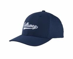 Callaway Men's Tempo Snapback Golf Hat -Outlet Golf Rangefinders Store 5222201 hw cg tempo navy white 22 front left