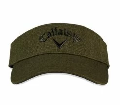 Callaway Men's Callaway Liquid Metal Golf Visor 14 Callaway Men's Callaway Liquid Metal Golf Visor -Outlet Golf Rangefinders Store 5223108 hw cg liquid metal visor mil grn 23 front23