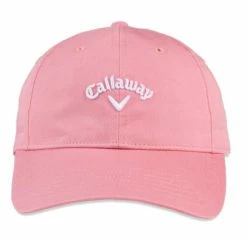 Callaway Women's Heritage Twill Golf Hat 2023 -Outlet Golf Rangefinders Store 5223130 hw cg wmn heritage twill pale pnk 23 fr23