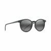 Maui Jim Kiawe Polarized Sunglasses Grey Stripe Frame Neutral Grey Lens -Outlet Golf Rangefinders Store 809 11d