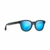 Maui Jim Cheetah 5 Polarized Sunglasses Transparent Dove Grey Frame Blue Hawaii Lens -Outlet Golf Rangefinders Store b842 27g