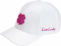 Black Clover Spring Luck Fitted Hat -Outlet Golf Rangefinders Store bcs2slo0071 white al