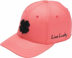 Black Clover Spring Luck Fitted Hat -Outlet Golf Rangefinders Store bcs2slp0071 pink al