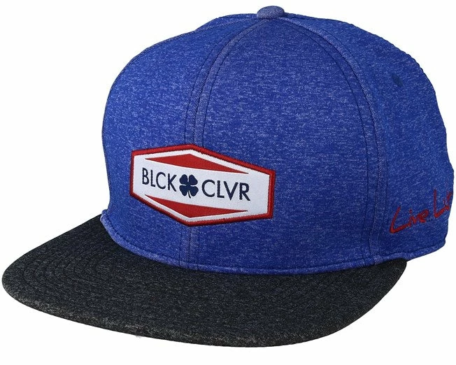 Black Clover Street Luck Snapback Hat 3 Black Clover Street Luck Snapback Hat
