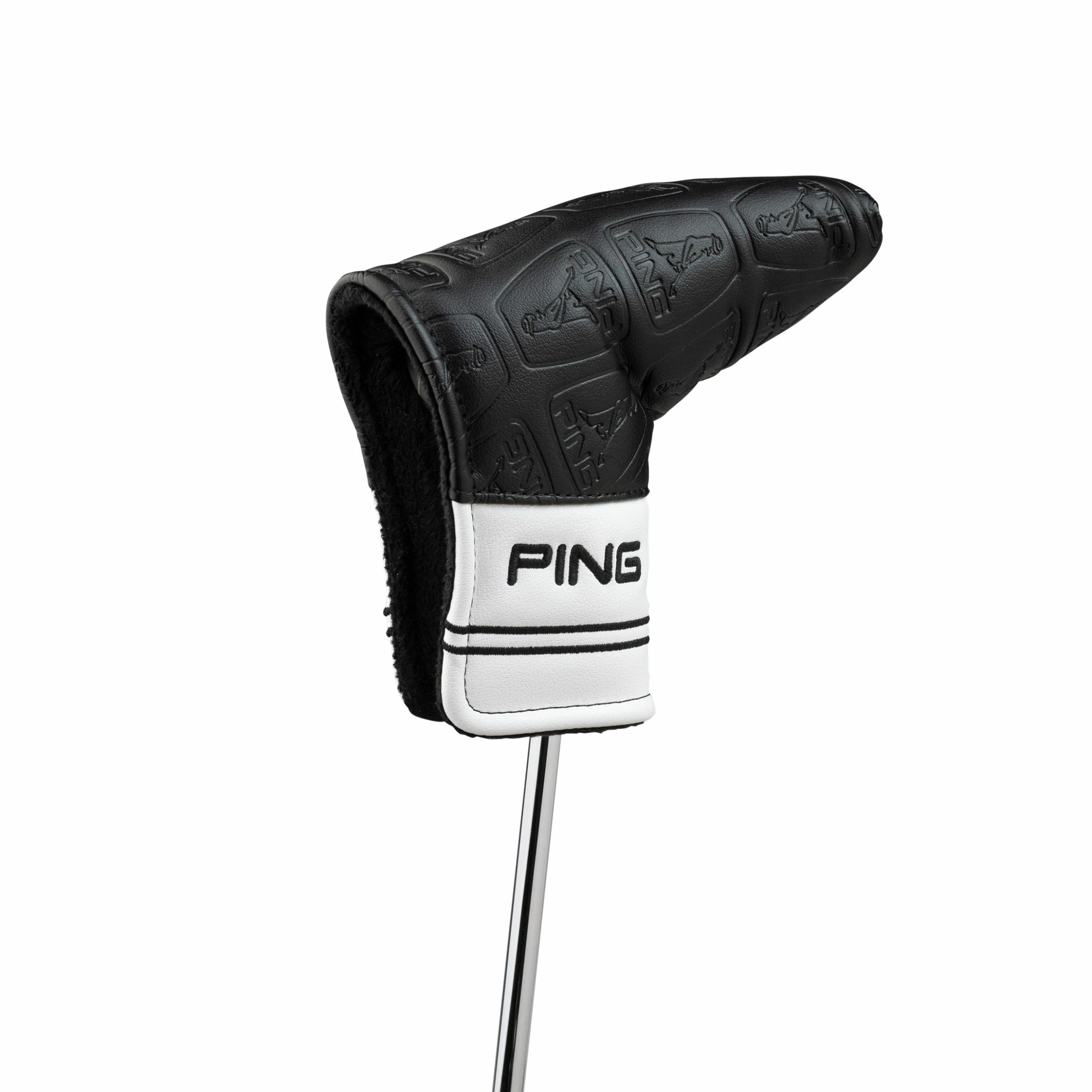 Ping Core Blade Putter Headcover Black/White 2022 3 Ping Core Blade Putter Headcover Black/White 2022