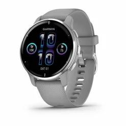 Garmin Venu 2 Plus GPS Watch Powder Gray/Silver
