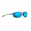 Maui Jim Hookipa Polarized Sunglasses Smoke Grey Frame Blue Hawaii Lens 1 Maui Jim Hookipa Polarized Sunglasses Smoke Grey Frame Blue Hawaii Lens -Outlet Golf Rangefinders Store hoopika 20blue