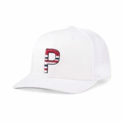 Puma Men's Sundown Trucker P Snapback Golf Hat -Outlet Golf Rangefinders Store low res 201000x1000 023738 02