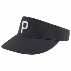 Puma Mens Golf P Visor -Outlet Golf Rangefinders Store puma mens golf p visor black