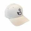 Swannies Golf Bauer Snapback Hat -Outlet Golf Rangefinders Store swannies bauer stone navy transparent