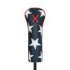 Titleist Stars & Stripes Leather Hybrid Headcover -Outlet Golf Rangefinders Store ta20lhcss 614h 1