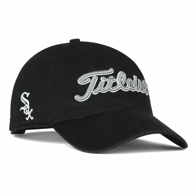 Titleist Men's MLB Chicago White Sox Garment Wash Golf Hat 3 Titleist Men's MLB Chicago White Sox Garment Wash Golf Hat