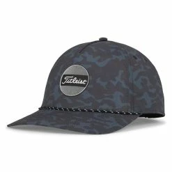 Titleist Boardwalk Rope Hat 2023 -Outlet Golf Rangefinders Store titleist 2023 boardwalk reef hat blck camo