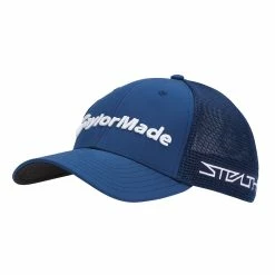 TaylorMade Men's Tour Cage Fitted Hat 17 TaylorMade Men's Tour Cage Fitted Hat -Outlet Golf Rangefinders Store tm23acc tf506 n8943021 tour 20cage navy 3ql v1