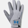Under Armour UA Strom Golf Gloves (1 Pair) -Outlet Golf Rangefinders Store ua 20storm 20grey 20golf 20glove 201328165